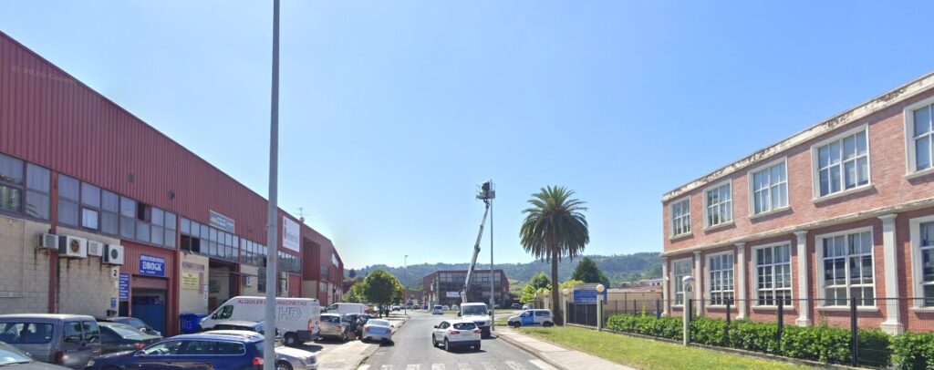 Polígono Industrial de Sangroniz, en Sondika